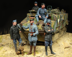 French Tank Crew WWI