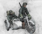 WW2 German Motorcycle Troops