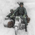 WW2 German Motorcycle Troops