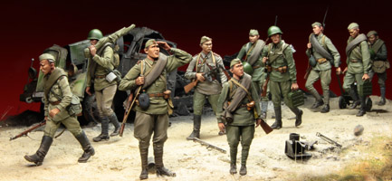 Советская пехота, Курская дуга 1943