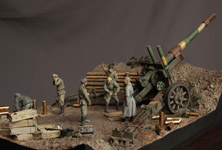 WWII diorama